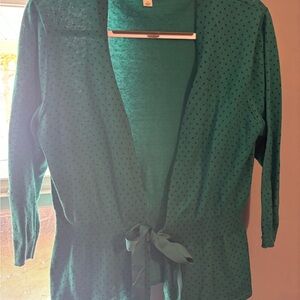 dressbarn Teal Knit Top